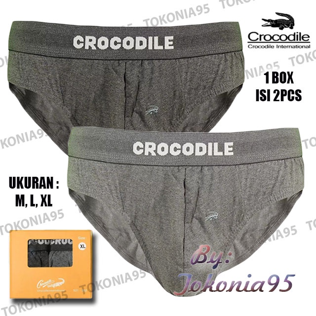 Crocodile Celana Dalam Pria Art 521-262 box isi 2