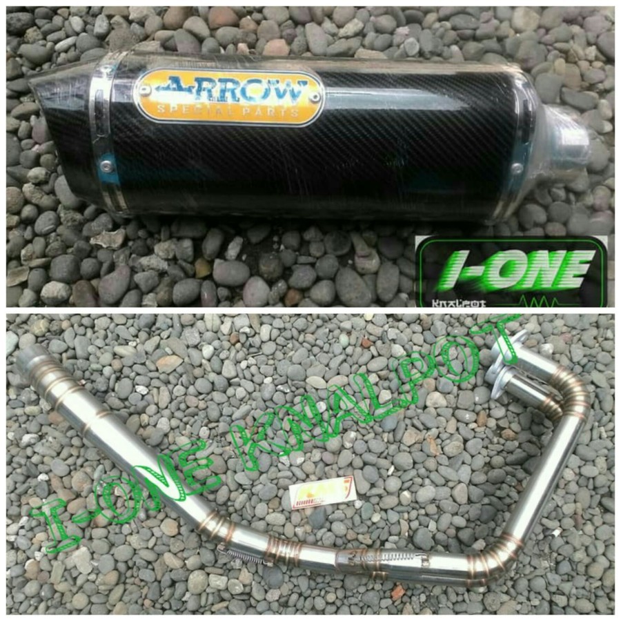KNALPOT RACING ARROW UNTUK CBR 250 RR