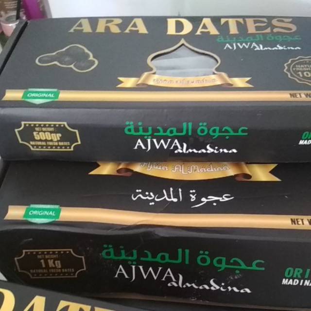 

Kurma Ajwa 500gr