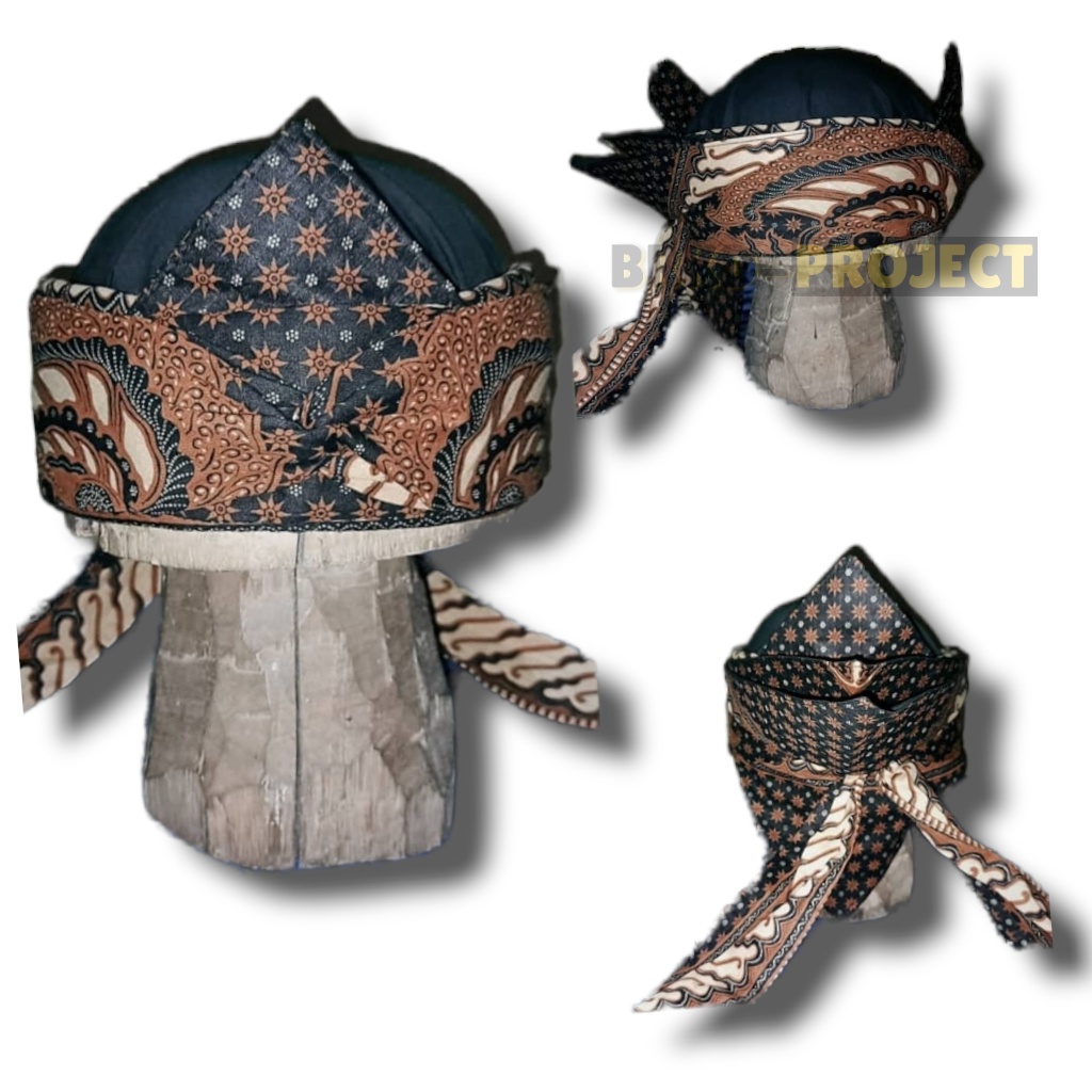 iket merak ngibing praktis permanen siap pakai medium quality iket sunda bendo blangkon Totopong ude