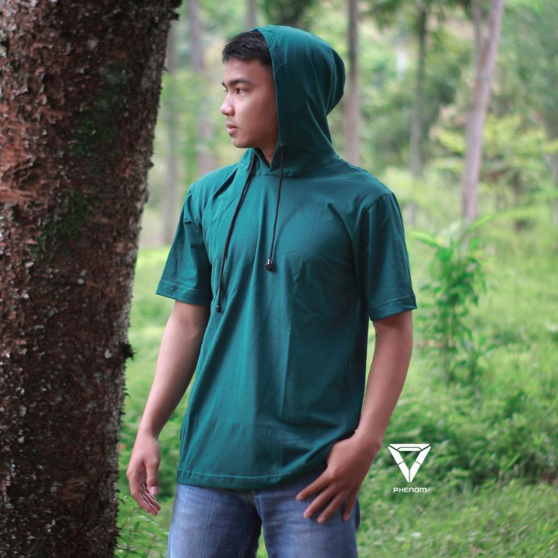 kaos Hoodie polos ukuran S-5XL