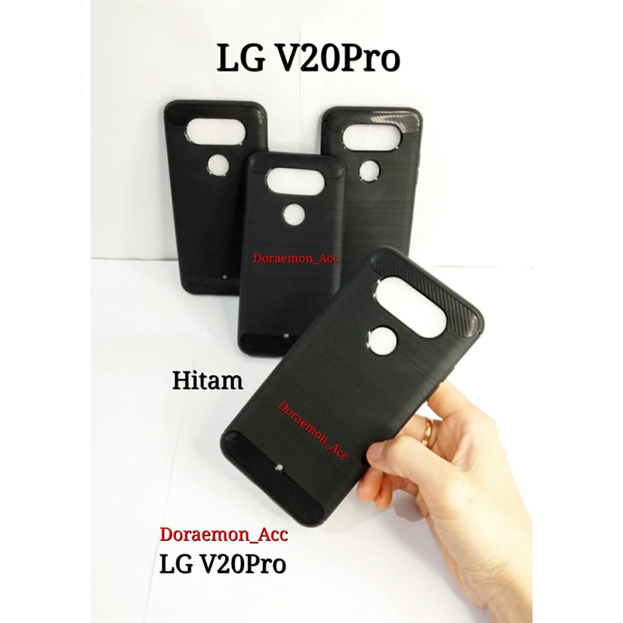 SoftCase Silicon Fiber Carbon LG V20Pro / V20 Pro