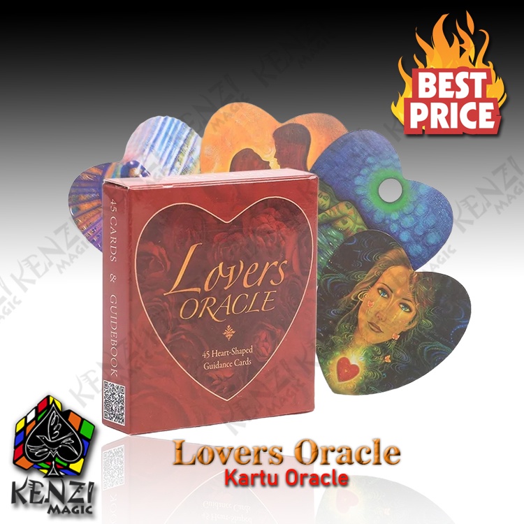 Lovers Oracle Deck Kartu Oracle Love Kartu Tarot