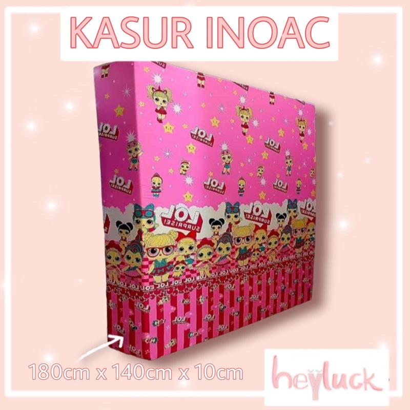 Kasur busa anti kempes super awet muat 3 orang ( 180x140x10 cm ) kasur busa D26