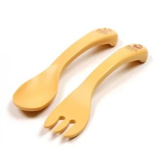 Mother's Corn Self training Spoon &amp; Fork set