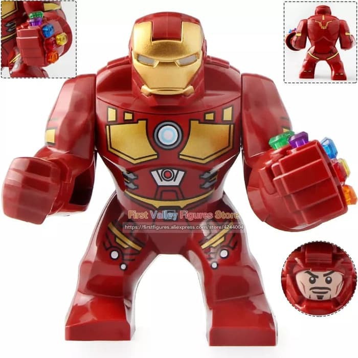 big lego iron man