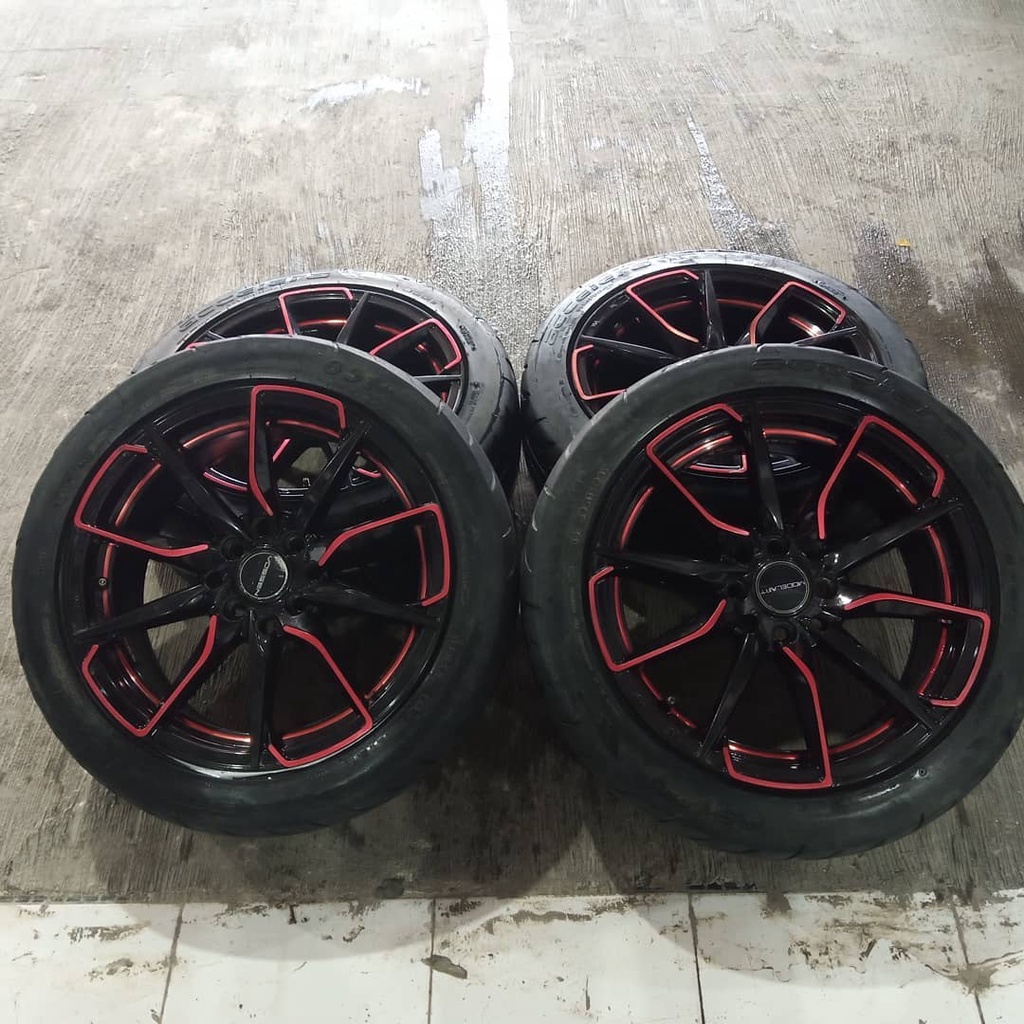 Velg mobil second Modelart Ring 16 Lebar 7 PCD 4x100 4x114 ...