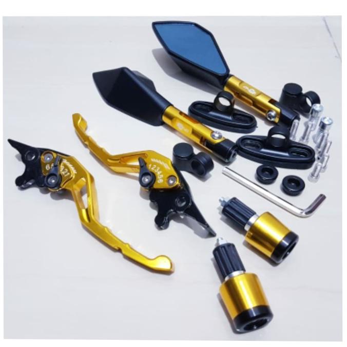 Kaca Spion Variasi Aksesoris Motor Mio Fino Karbu/Xeon Karbu/Satria Fu