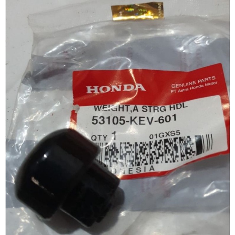 End grip Jalu bandul balancer setang stang Honda Supra X Fit lama ORI AHM 53105-KEV-601