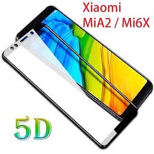 Tempered Glass 5D Mi 6x full glue anti gores kaca temper