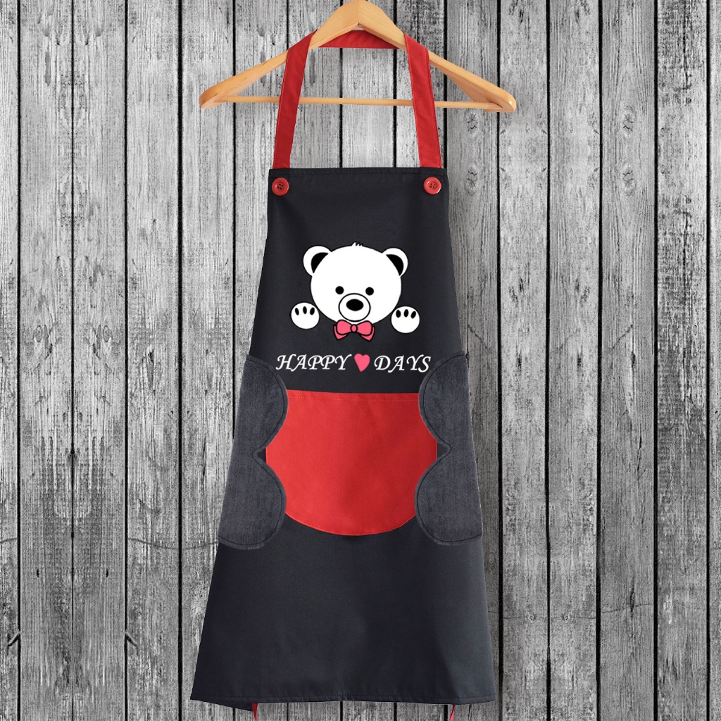 Dapur Memasak Dapat Menyeka Tangan Apron Handuk Mode Tahan Air
