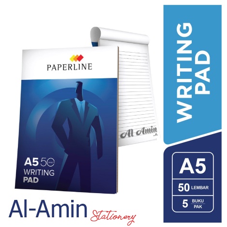 

Writing Pad / Memo Pad / Notes Paperline A5