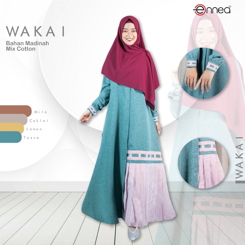 Gamis musimah terbaru dari ennea