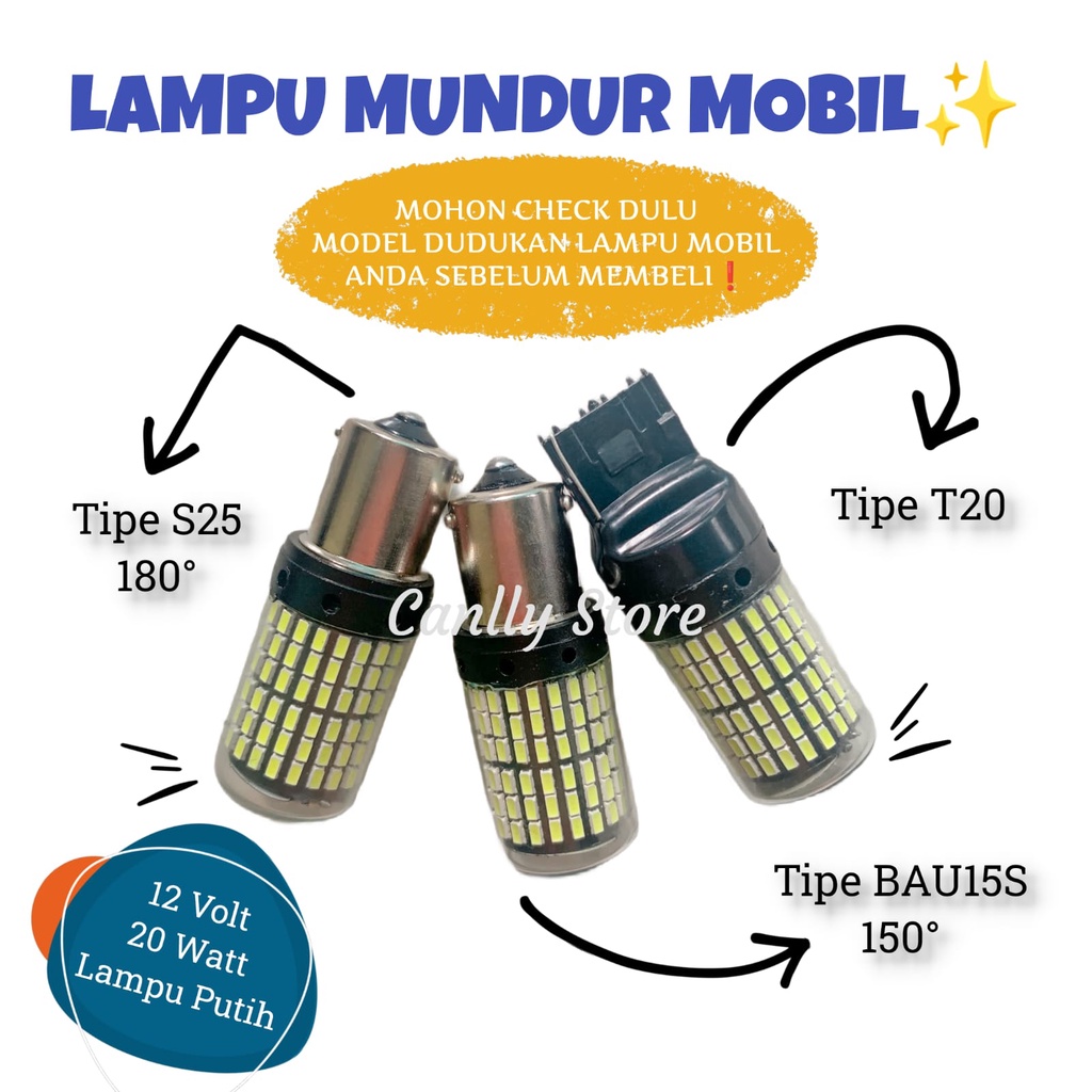 LAMPU MUNDUR MOBIL LED SUPER BRIGHT