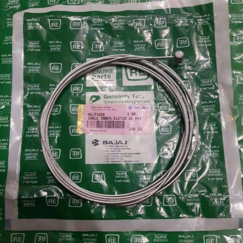 Tali kabel kopling bajaj roda tiga