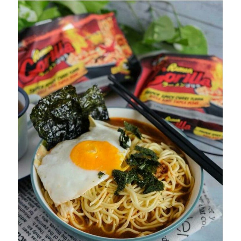 

RAMEN GORILLA KUAH LEVEL 3 120 GRAM