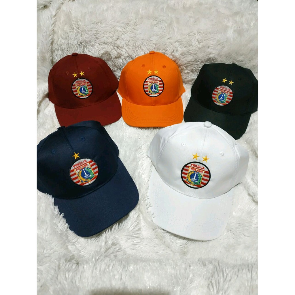 TOPI PERSIJA BORDIR topi baseball jakmania jakarta