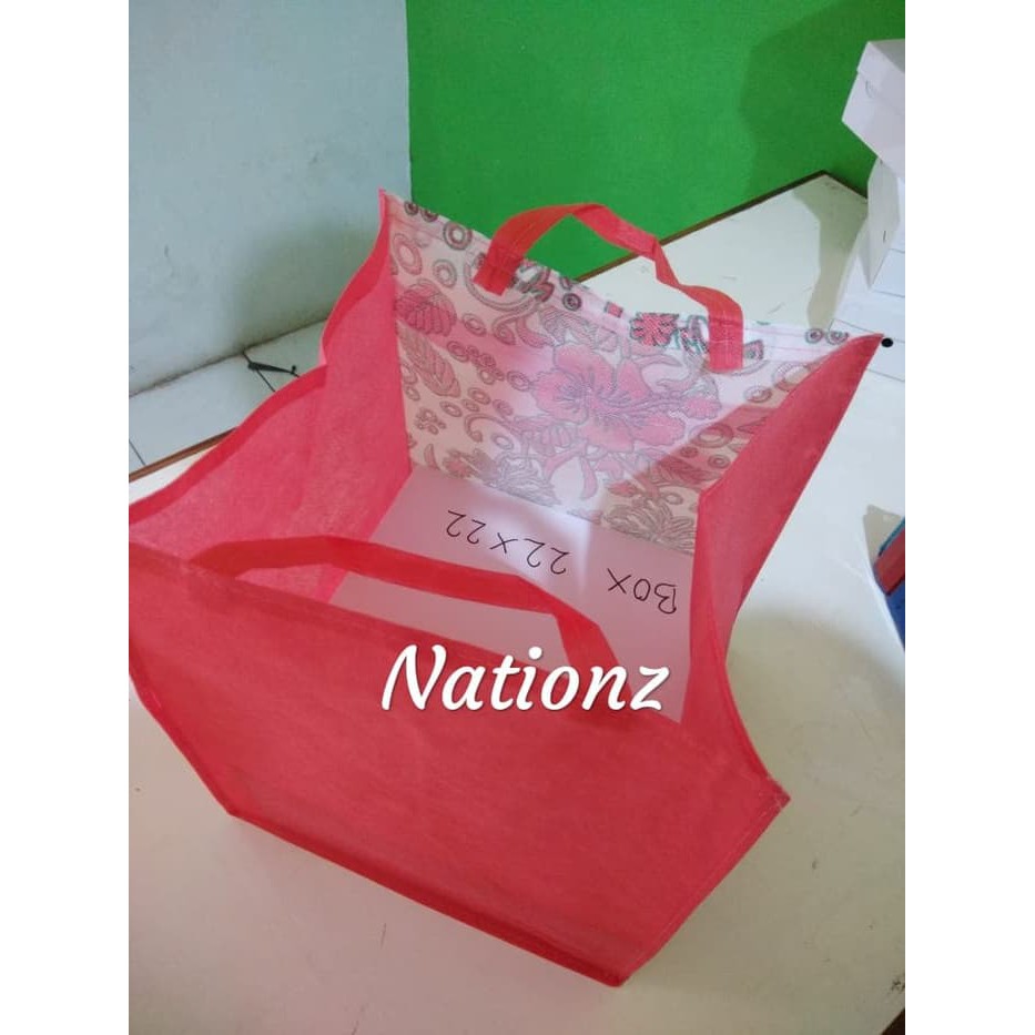 

CUCI GUDANG PITA 22X22 CM TAS BERKAT / BESEK / NASI KOTAK / HAJATAN / PENGAJIAN !!!!!
