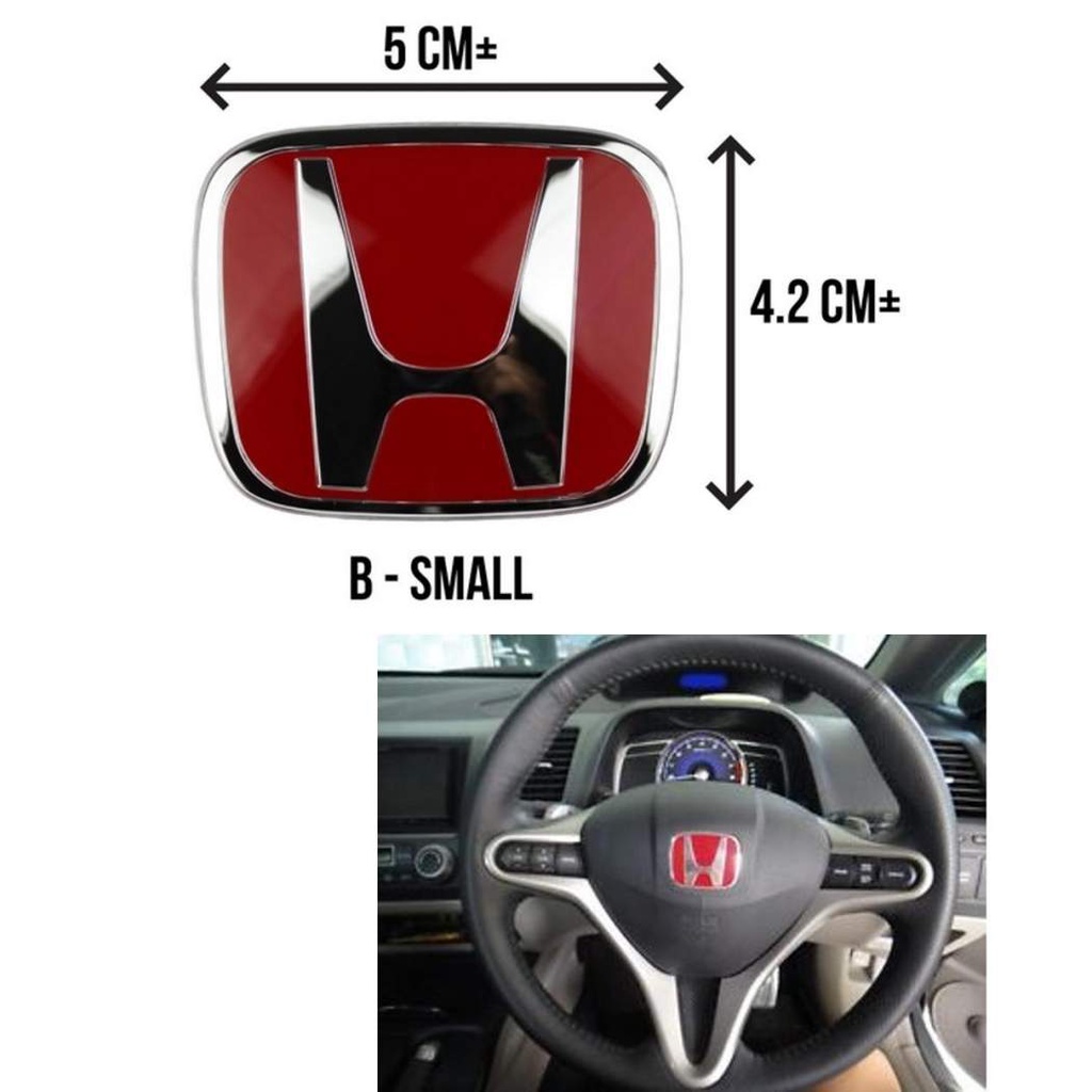 EMBLEM SETIR HONDA CIVIC BRIO MOBILIO JAZZ