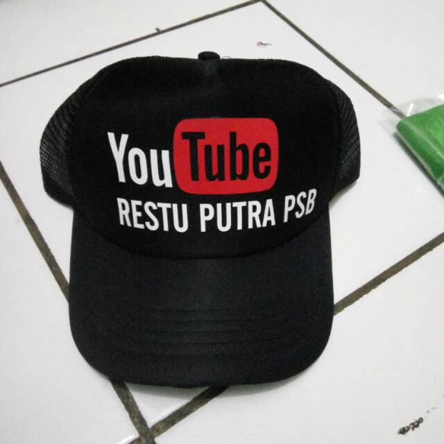 Topi YouTube bisa pke chanel sendiri