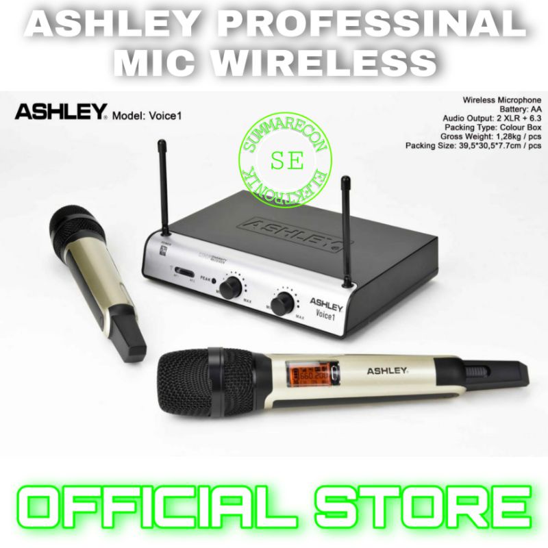 mic wireless ashley original ashley voice 1