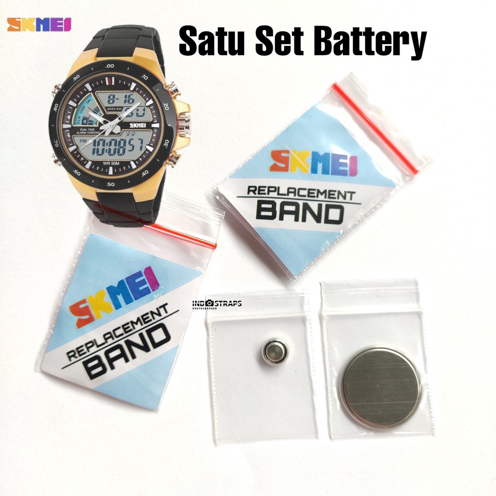 Baterai Jam Tangan Skmei 1016 Battery Batrei Skmei 1016 Original