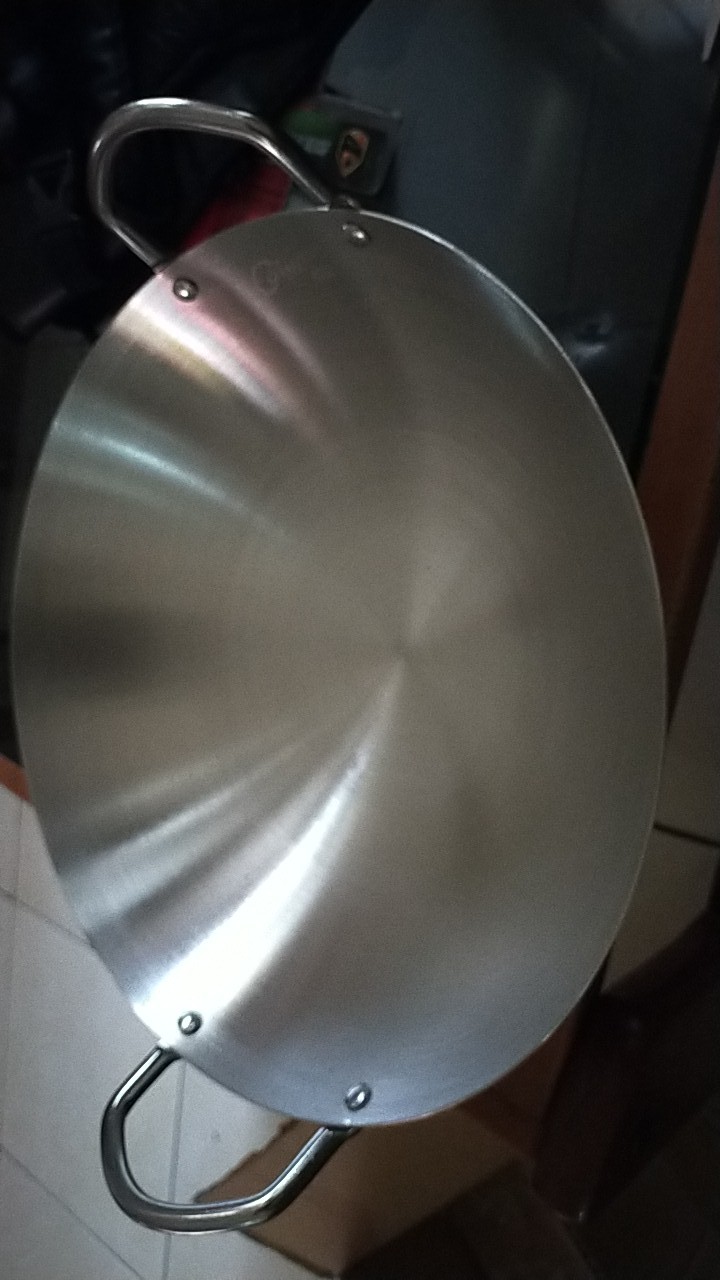 Calypso Kuali Wajan Stainless Steel Uk.34cm