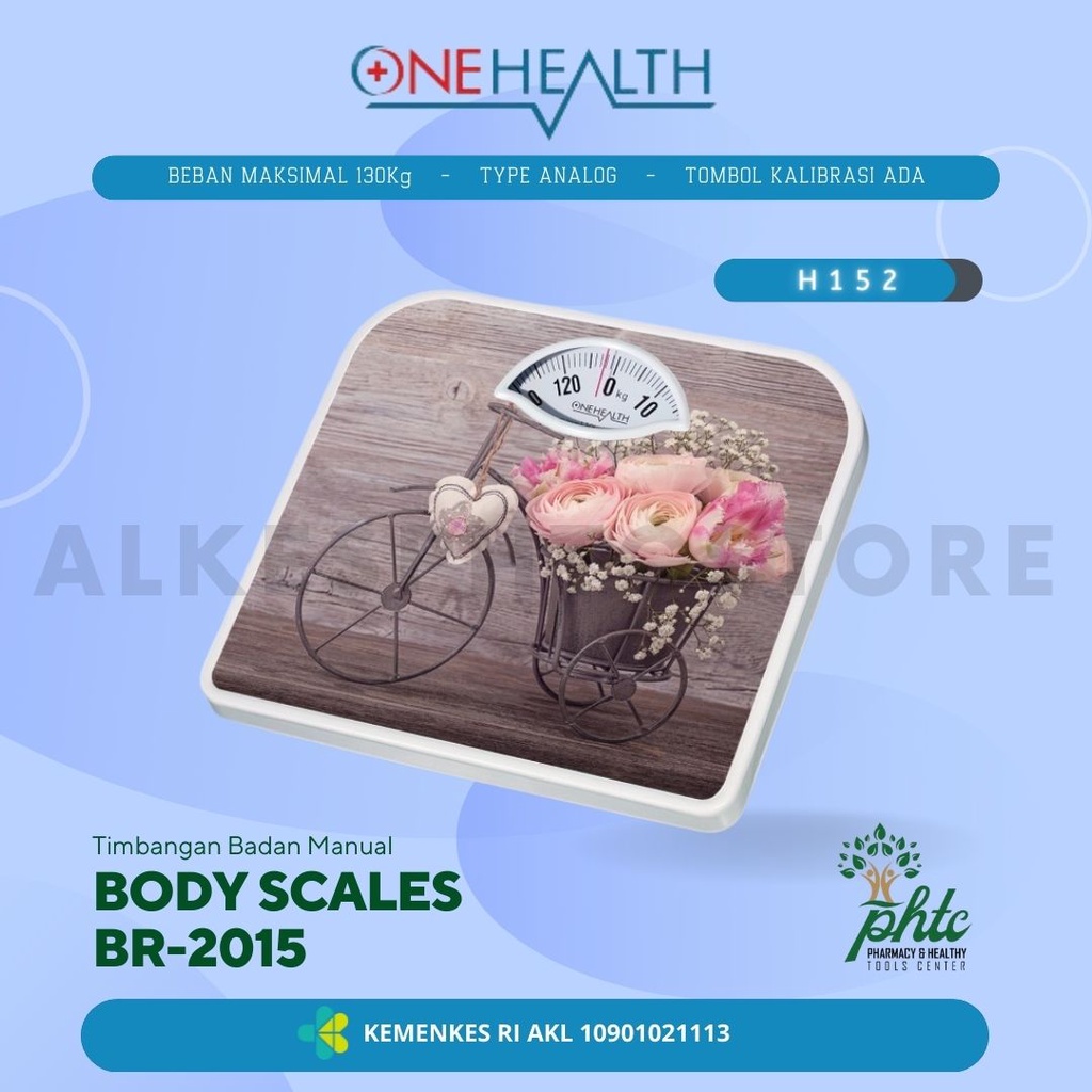 ONEHEALTH Timbangan Badan Manual BR2015