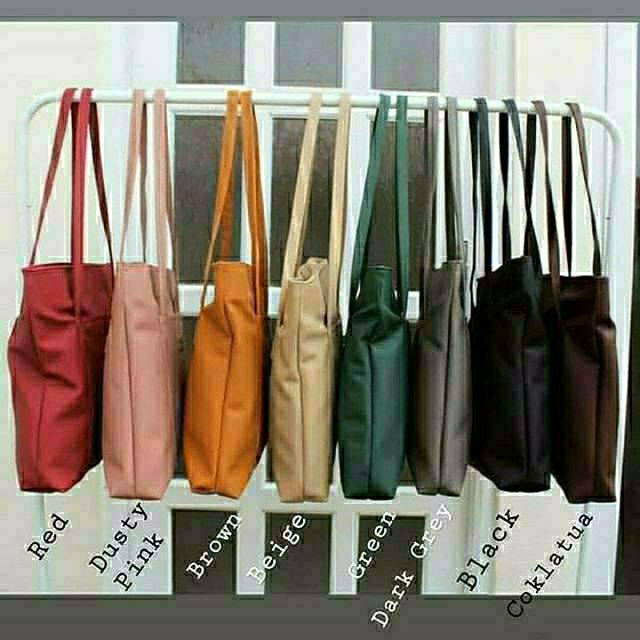 ALEA TOTEBAG / TAS TOTE BAG WANITA KERJA TOTEBAG KULIAH KULIT SINTETIS BY TWEELY