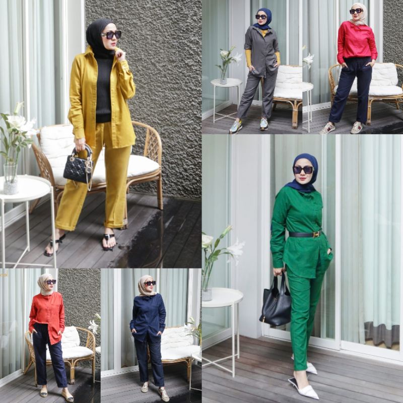 Monel HANIA (Top+Pants/Atasan) @monel_chavians