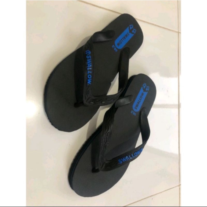 sandal jepit swallow black pearl m 02 sandal karet