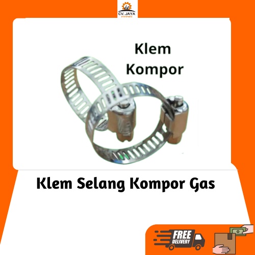 Jual Klem Selang Gas Lpg 7 8 Ring Kleman Klem Clamp Cincing Selang Regulator Kompor Gas 1801