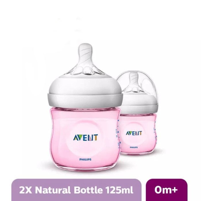 PHILIPS AVENT NATURAL TWIN BOTTLE 4OZ 125ML