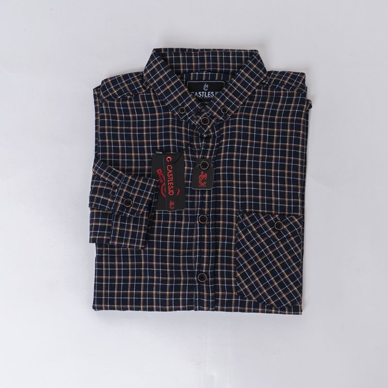 Kemeja Flanel Pria / Kemeja Flanel Distro / Original brand Castles