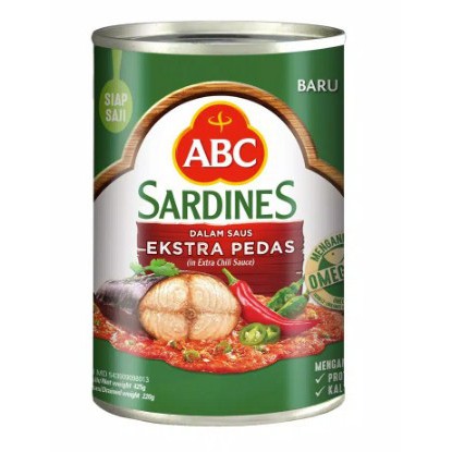 

ABC Sarden Saus Extra Pedas 425 gr