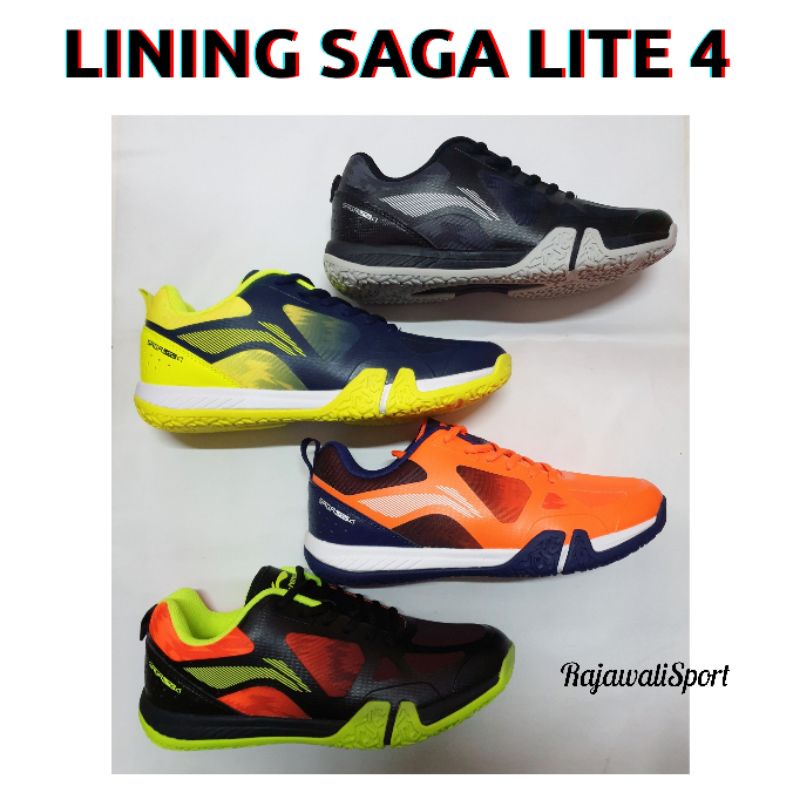 Sepatu Badminton Original Lining Saga Lite 4