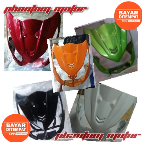 Cover body depan honda beat fi 2013-2015