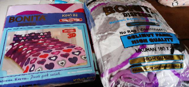 Selimut Bonita Premier Uk 160x200 Bellavista
