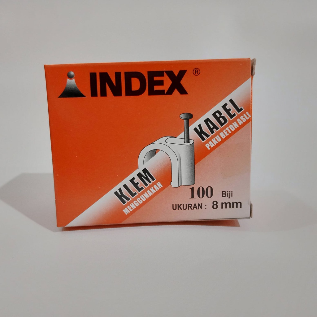 Paku Klem / Klem Kabel Listrik INDEX 10mm