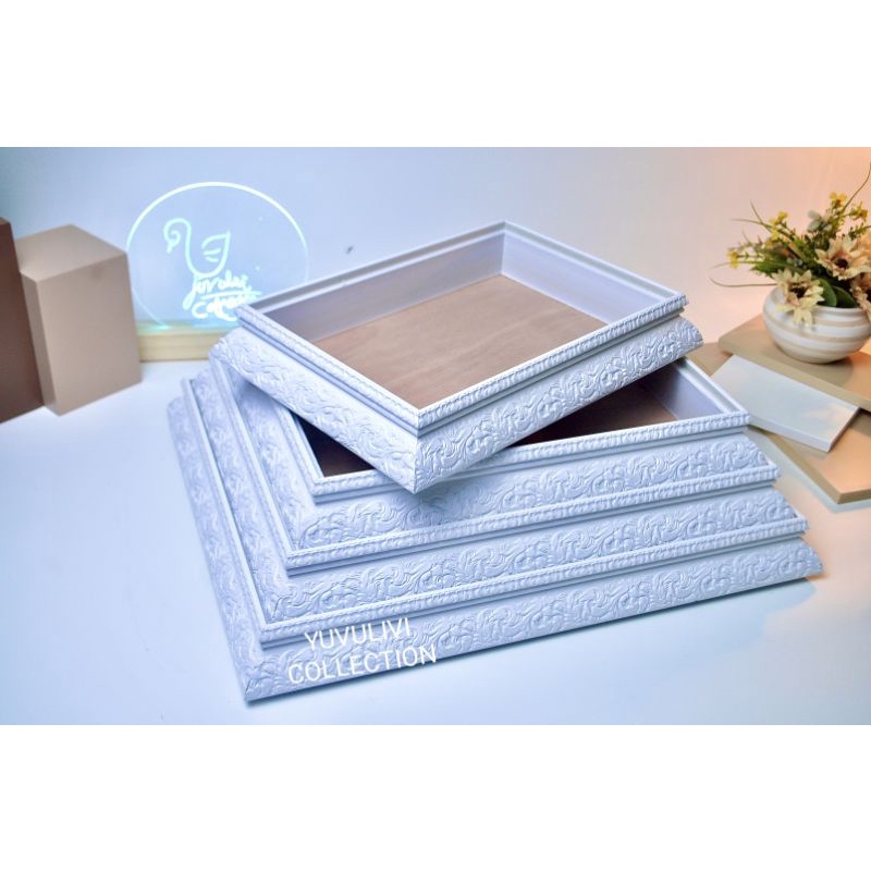 

kotak seserahan hantaran bahan fiber type ukir