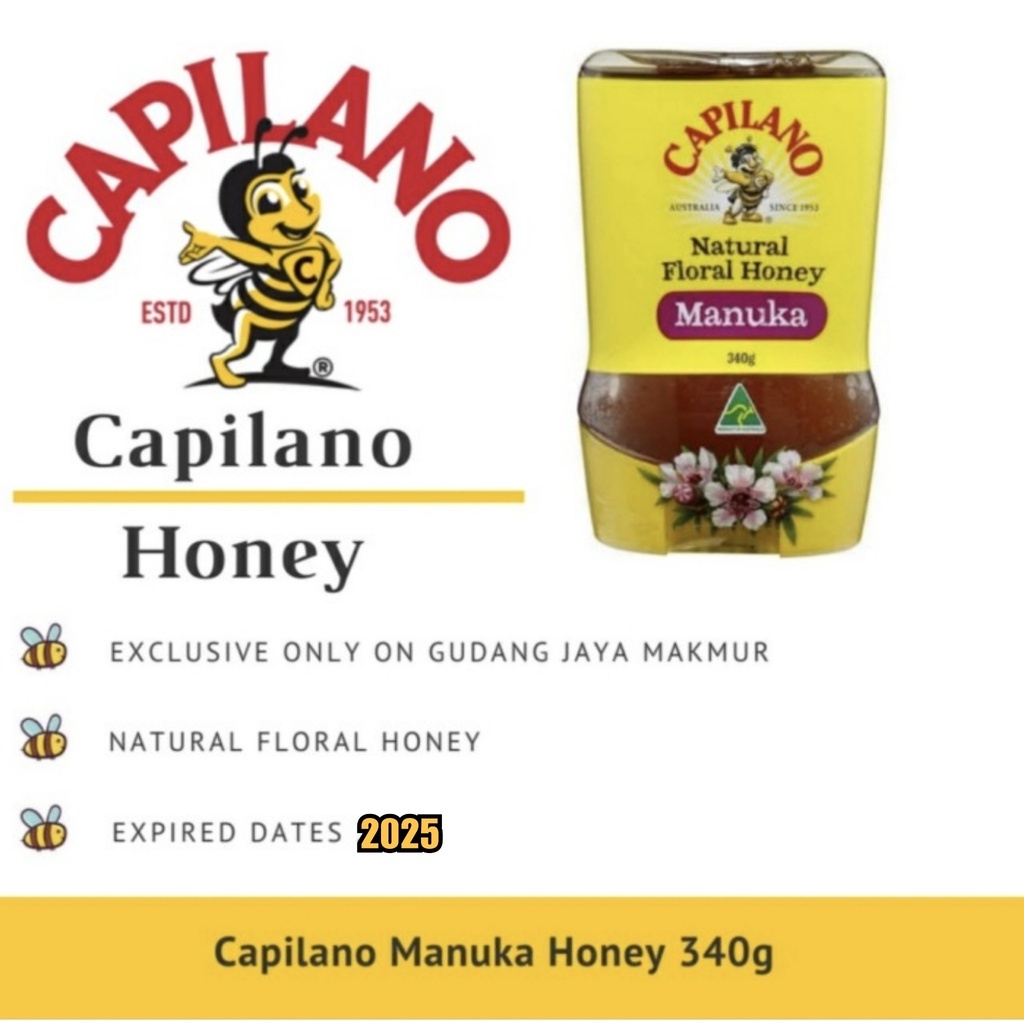 Madu Capilano Honey Manuka Australia Original 340gr