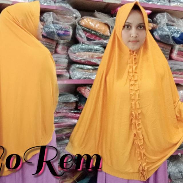 HIJAB AIP ORI REMPEL DEPAN JUMBO