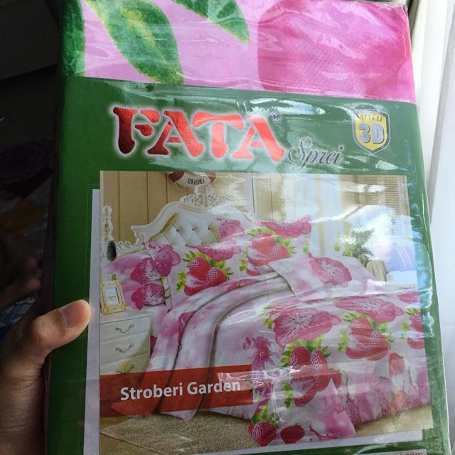 Bed Cover Flat Fata Signature Minimalis Edition / Bedcover Set / Bedcover Fata / Uk. 180x200