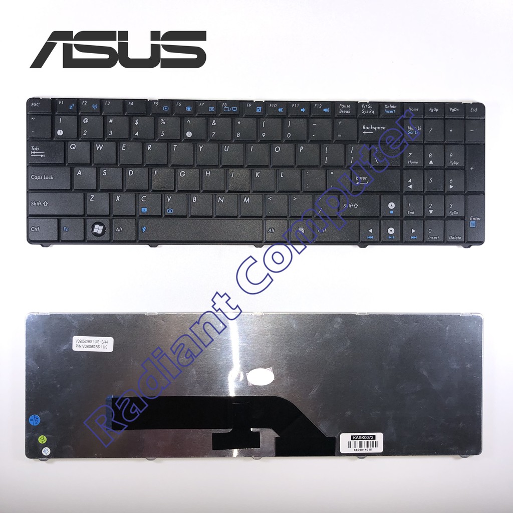 Keyboard Asus K70 K70IJ K72 BLACK