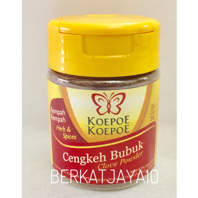 Cengkeh Bubuk Cloves Ground Koepoe koepoe 34gr