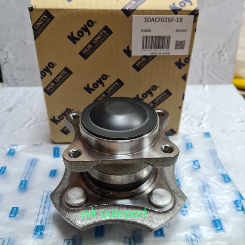 BEARING RODA BELAKANG VIOS OLD NON SENSOR GEN 1 LIMO 3DACF026F-1B KOYO