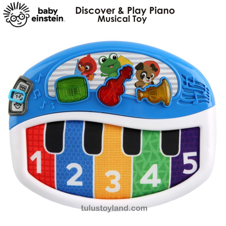 Baby Einstein Discover &amp; Play Piano Musical Toy Mainan Musik bayi