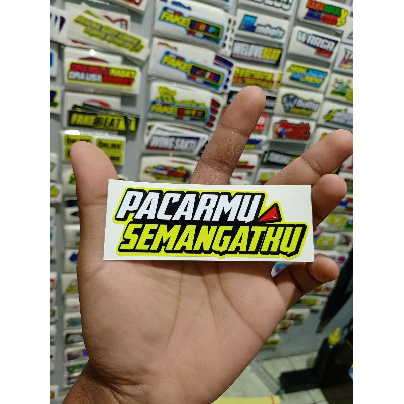 sticker print cutt pacarmu semangatku