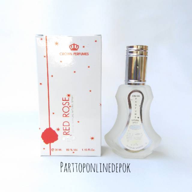 Parfum Minyak Wangi Arab Dobha Spray Aroma Red Rose 35ml 35 ml Original