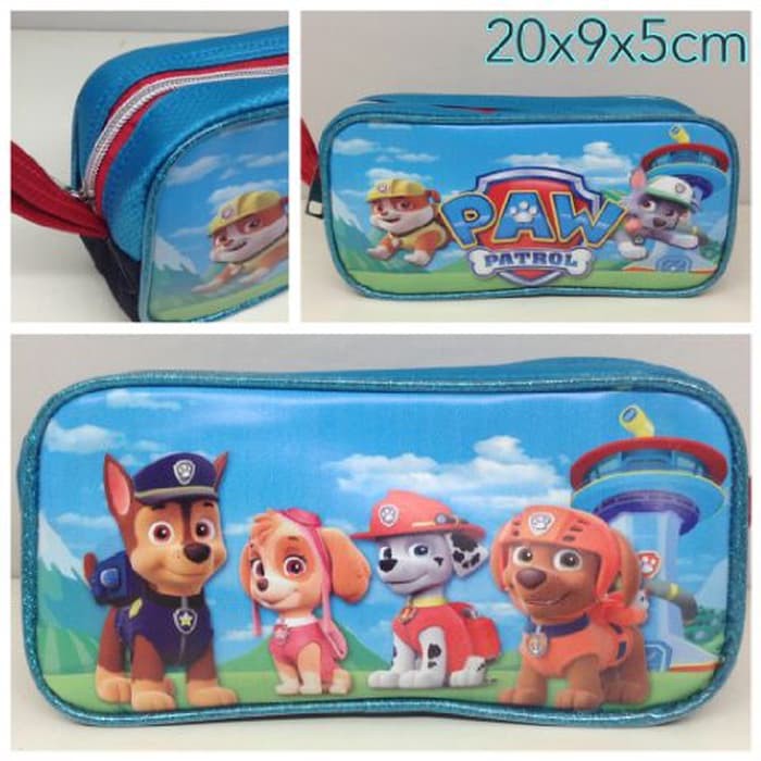 

Kotak Pensil Satin Paw Patrol Biru (KTK)